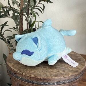 Aphmau MeeMeows 2024 Mystery Plush Litter 5 Under The Sea Blue Dolphin Cat 6"